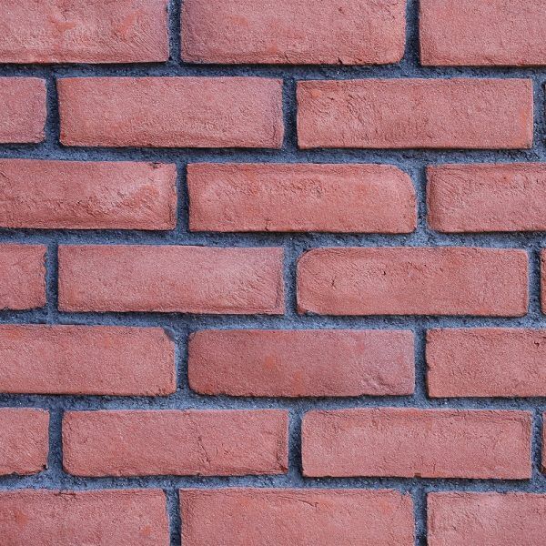 El Yapımı Kaplama Tuğla - Kırmızı