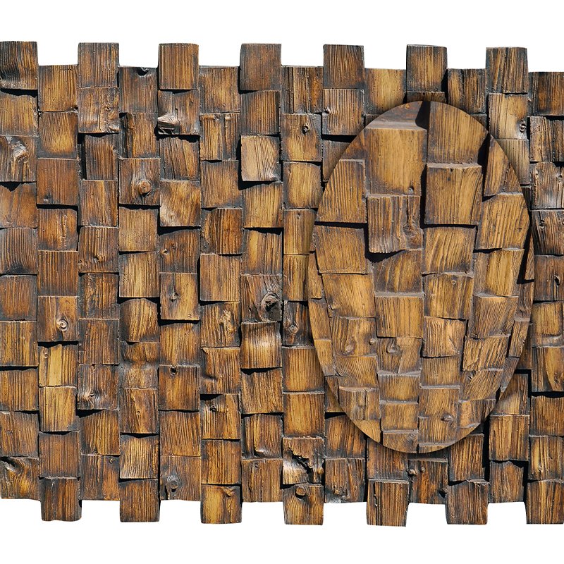 Cortes Taxta S 1802 Walnut (127x105 cm)
