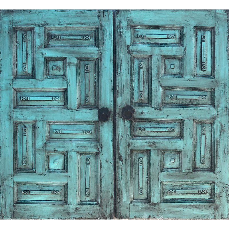 Şems-i Ala Op 2115 Turquoise (62x117 cm X2)