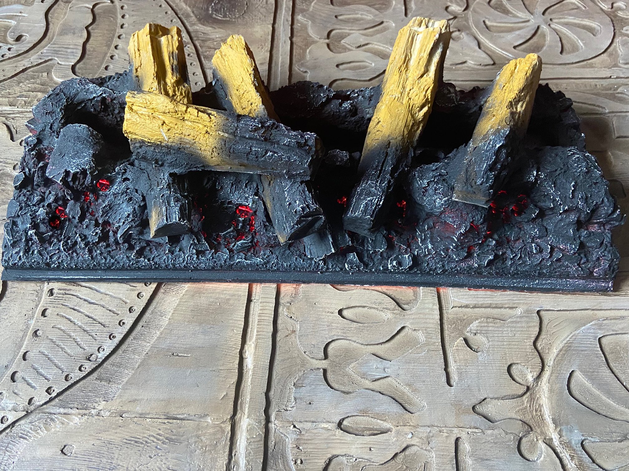 3D Log Fire S - Görsel 2