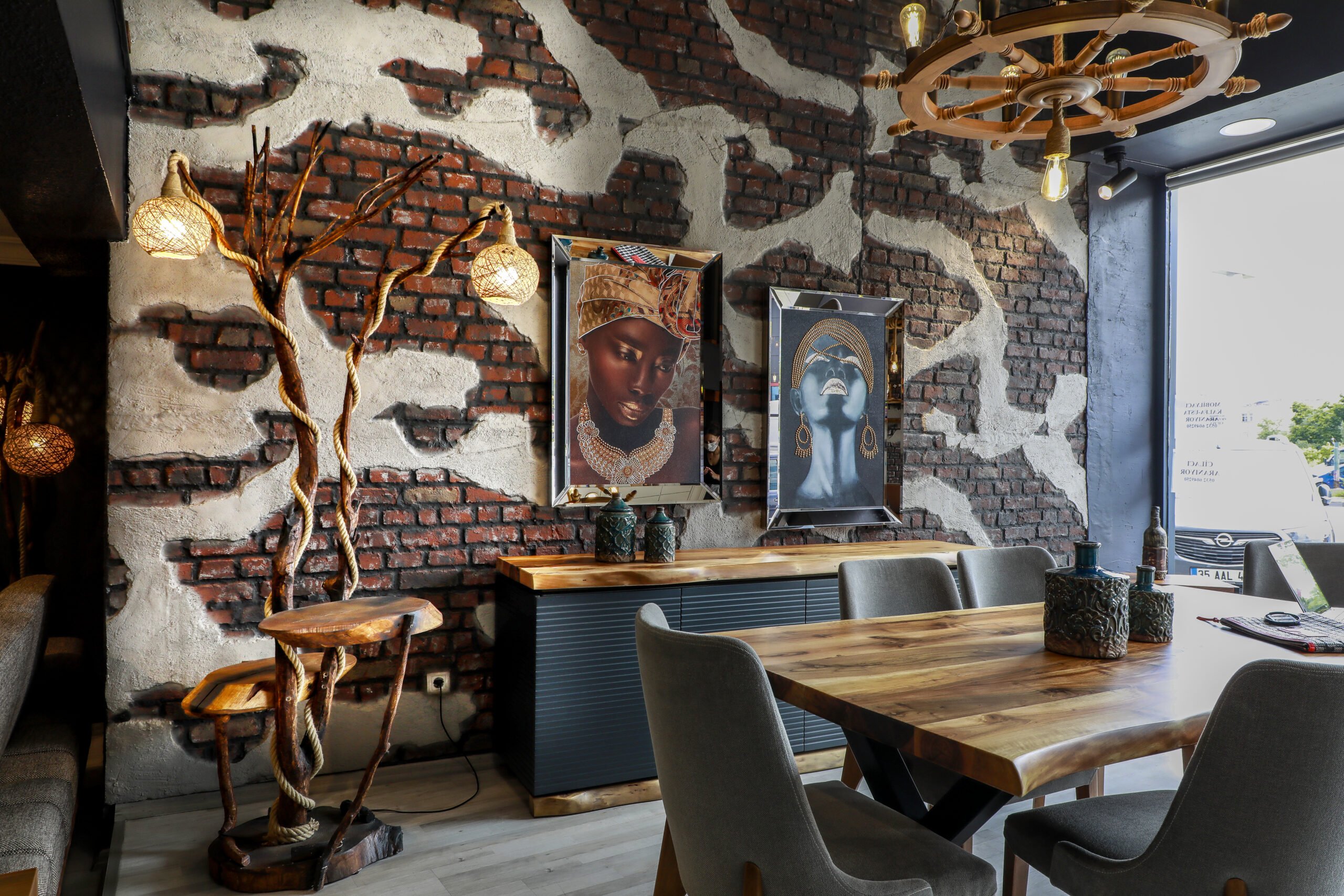 Cemento Brick Ct 1200 Old White (127x293 cm) - Görsel 5